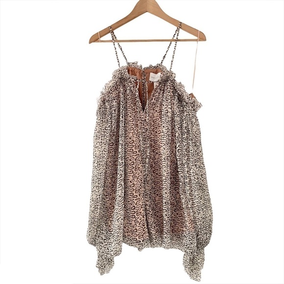 Alice McCall I'll Take You Leopard Playsuit - Picture 7 of 13
